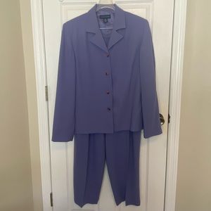 Lavender pantsuit by Preston & York